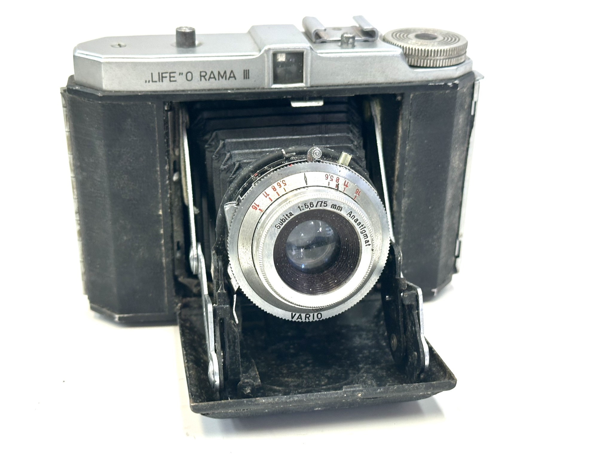 Camera - Life-o-Rama: Life-o-Rama III 1953. 120 film, 6x6cm exposures ...