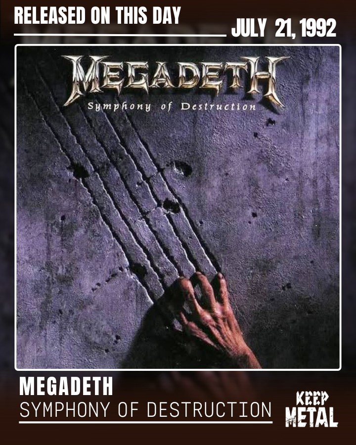 Megadeth - Symphony of Destruction, 1992