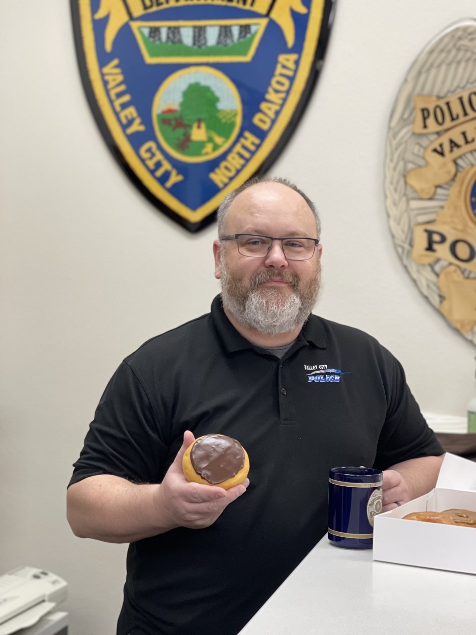 Chief Hatcher and officers... - Valley City Police Department
