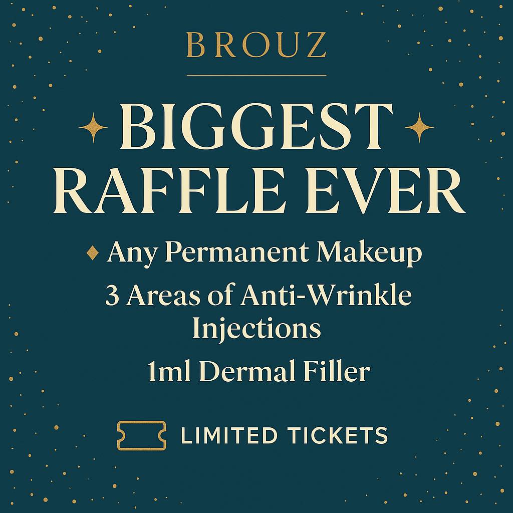 BROUZ - BIGGEST RAFFLE YET I’m so excited to announce the biggest ...