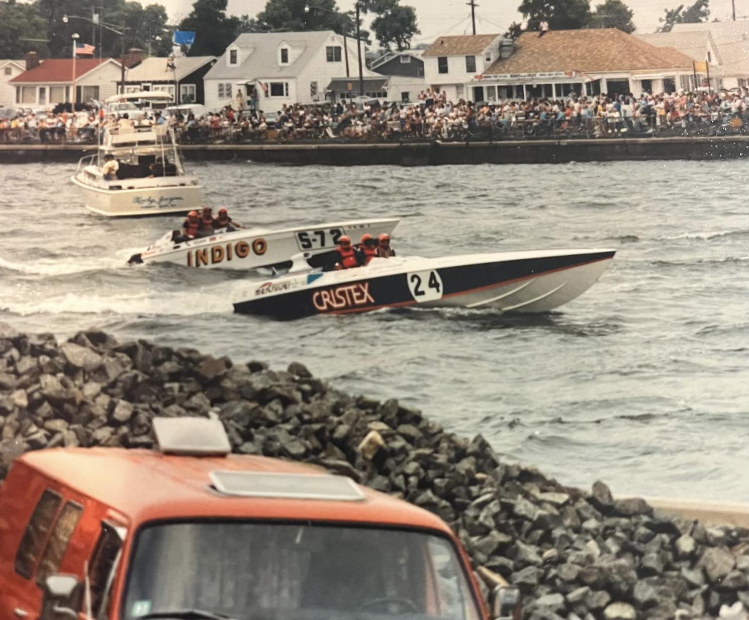 1980 Manasquan inlet Benihana Offshore Grand Prix. Cristex and