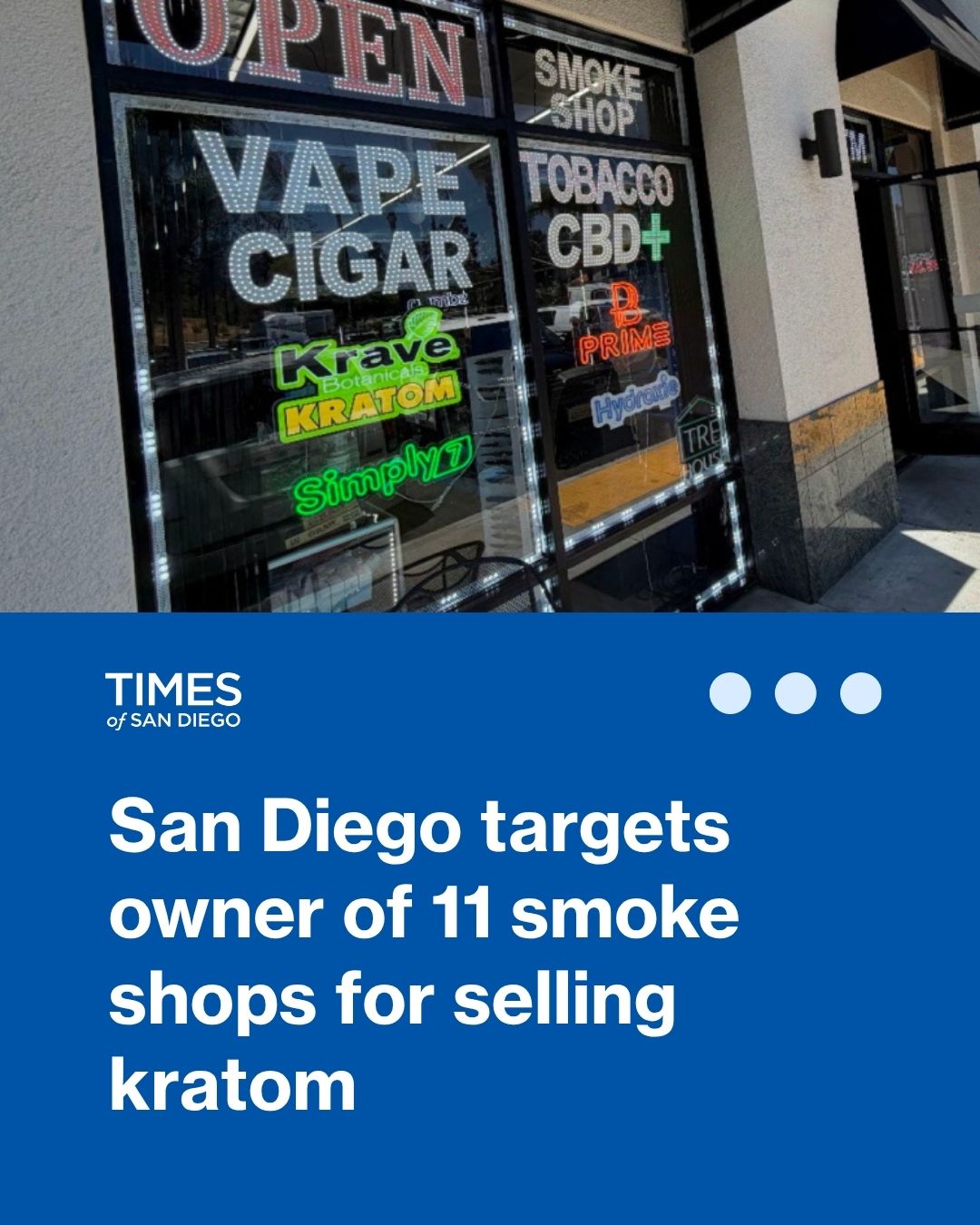 exclusive smoke shop cbd and vape store san diego reviews The City Attorney's Office has filed a civil lawsuit against the owner of 11 shops, alleging he illegally sold kratom, a psychoactive substance linked to hundreds of deaths nationwide Couleur:Red vuse go 1000 capsule F: Tropical Fruits