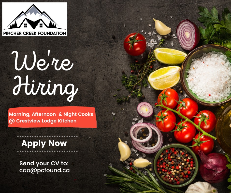 Crestview - We are hiring COOKS! Morning, afternoon and night cooks ...