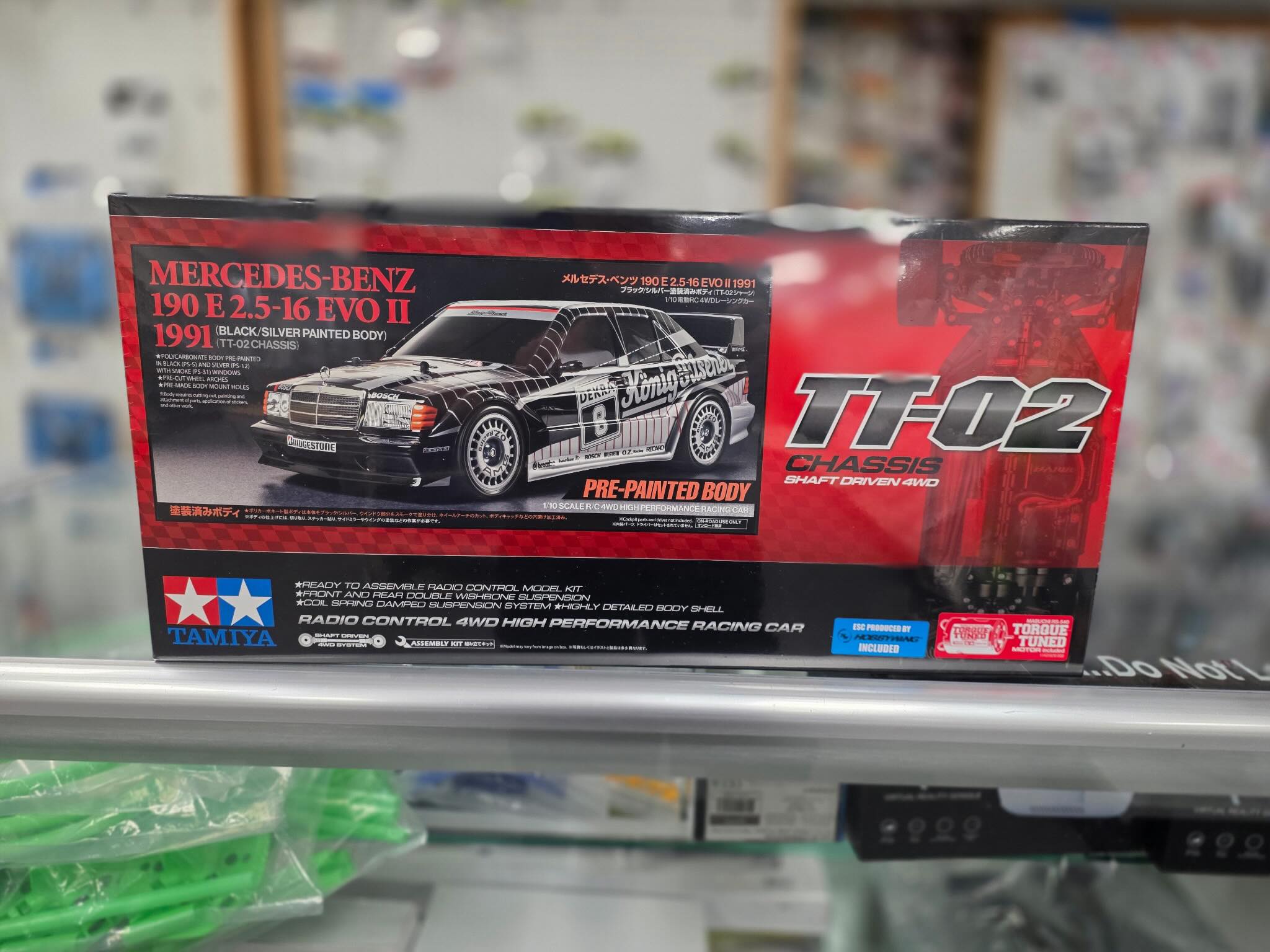 New Tamiya Mercedes-Benz 190 E 2.5-16 Evo II RC car