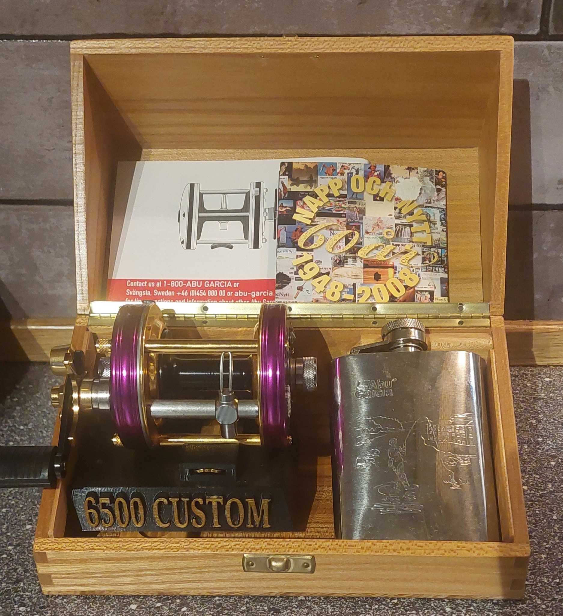 Ambassadeur 6500 CA カスタム Custom Abu Ambassadeur 6500 reel with mixed parts