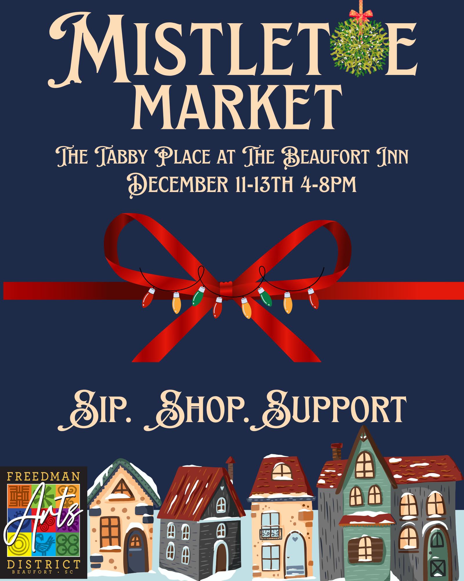 Mistletoe Market in Downtown Beaufort