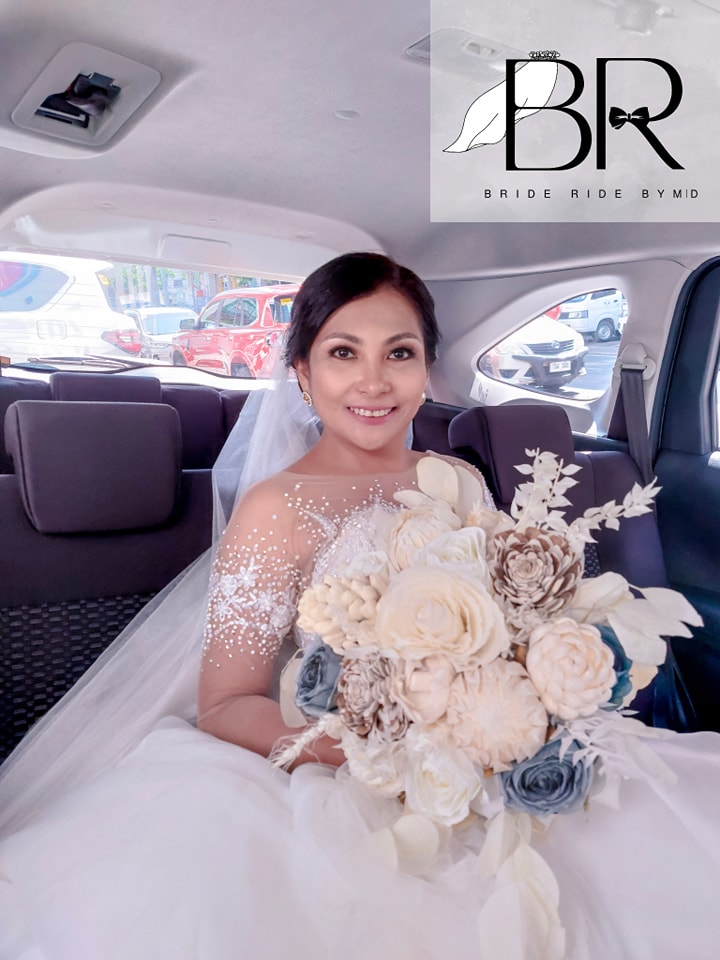 Our stunning and elegant bride, Ms.... - Bride Ride by MD