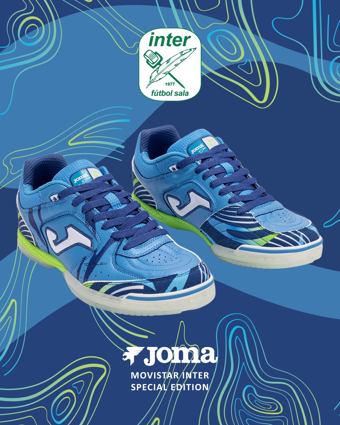 Joma x Movistar Inter, Special Edition Joma Top Flex #Joma