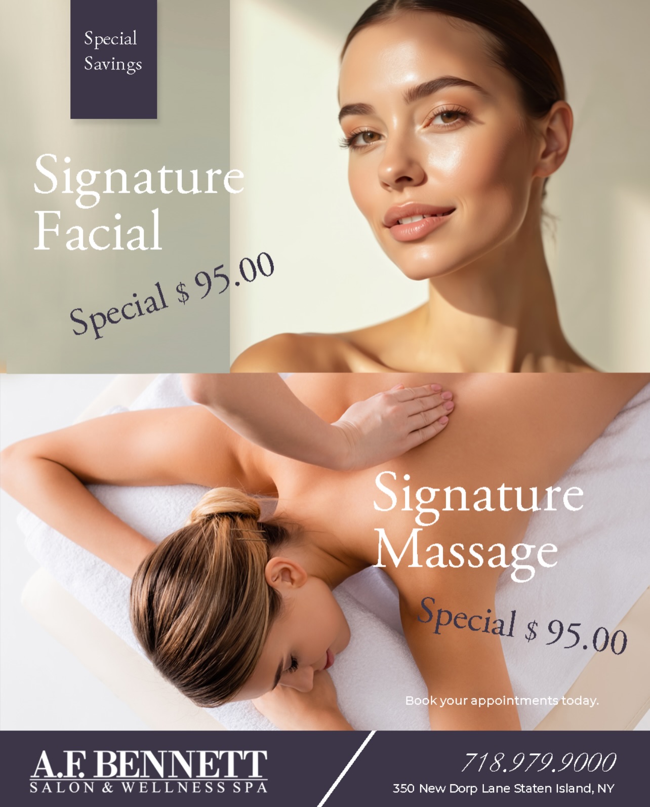 A.F. Bennett Salon and Wellness Spa | Staten Island NY