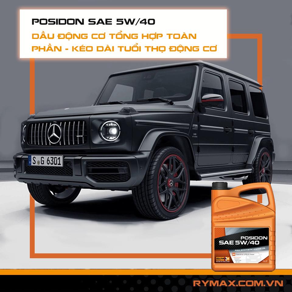 ☢️ Posidon SAE 5W/40 – Dầu động... - Rymax Lubricants Vietnam | Facebook