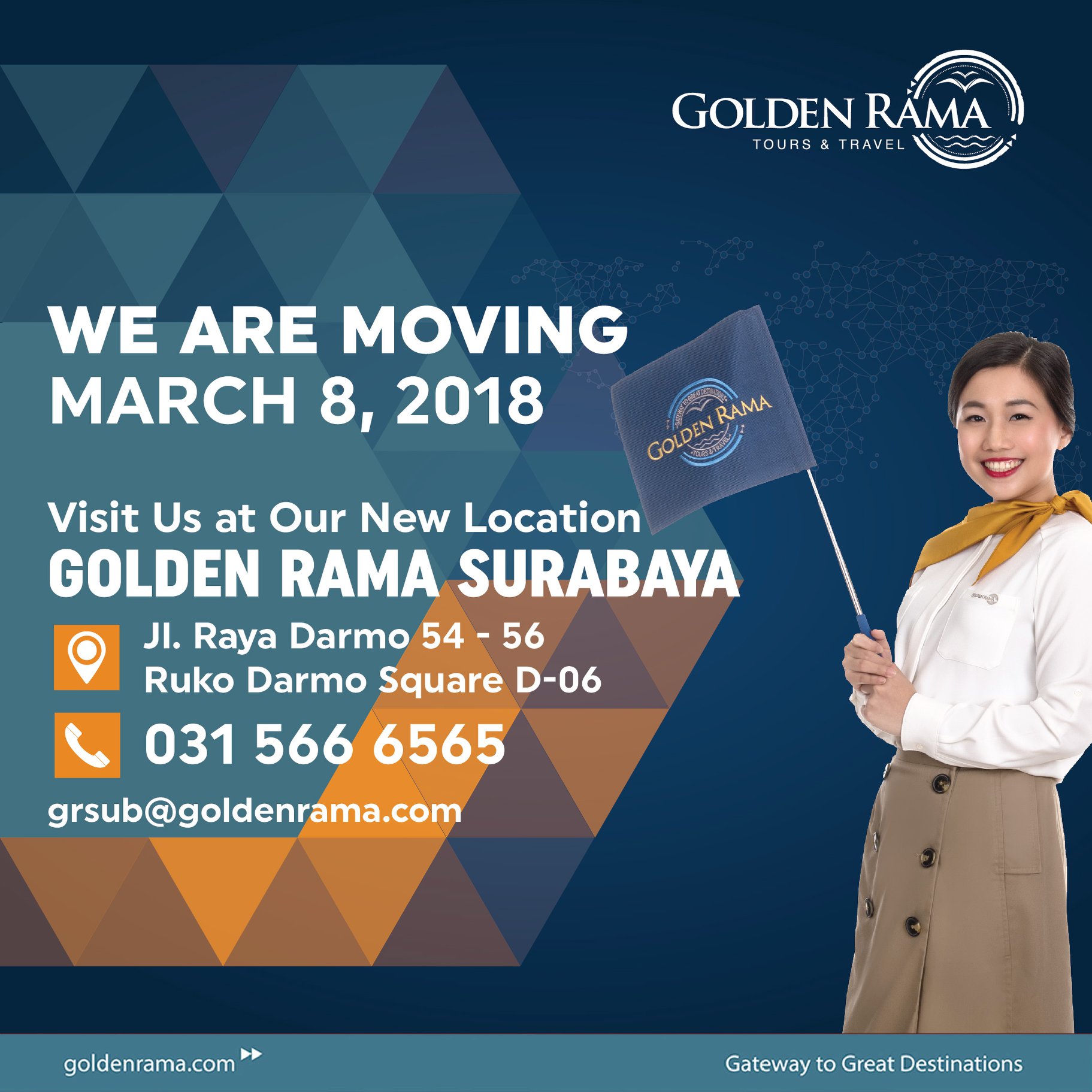 Golden Rama Tours - Bagi Anda yang berada di Surabaya, kami ingin ...