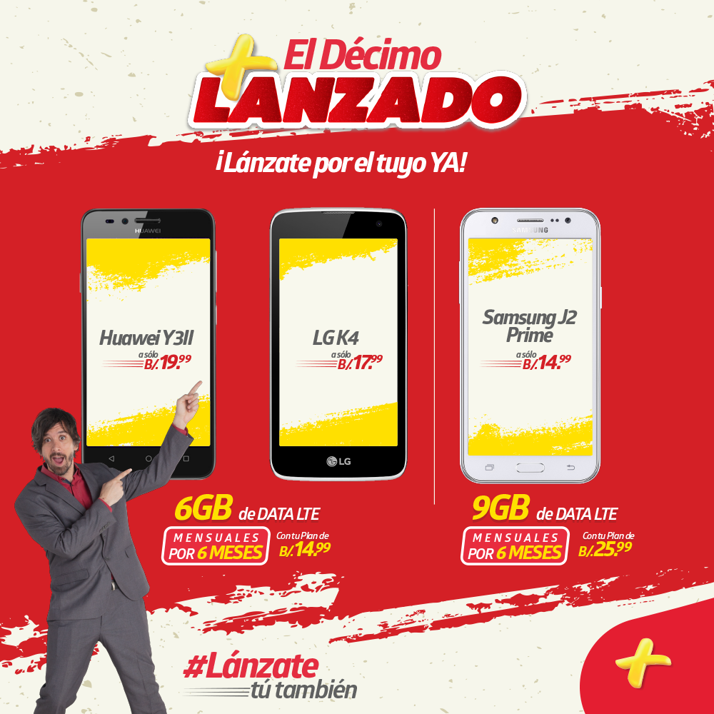 Que te parece llevarte el triple de tu... - Más Móvil Panamá