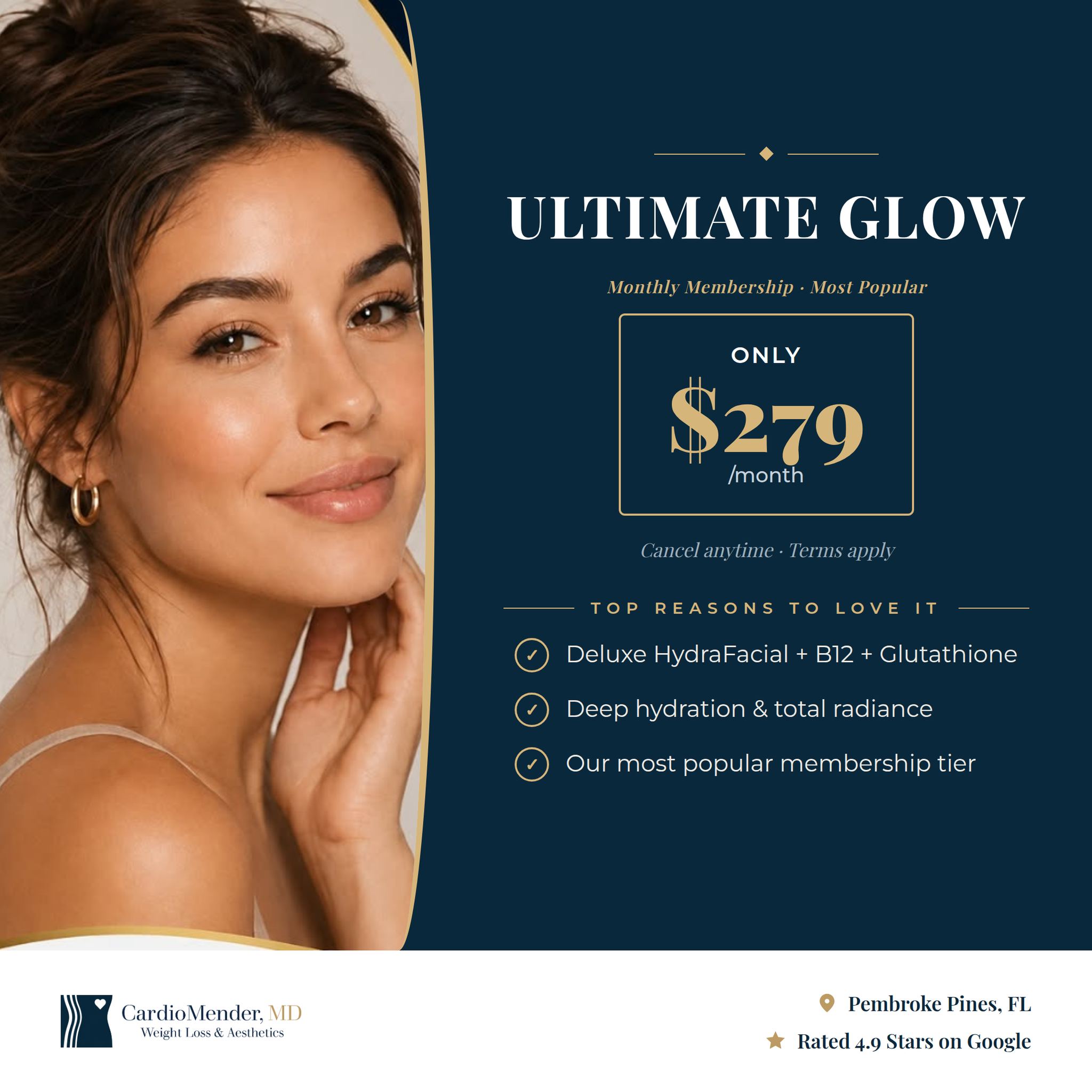glutathione pembroke pines Deluxe HydraFacial membership in Pines, FL for $279/month Swiss Chems Oral Bpc SugarFreeSale Size:10 grams