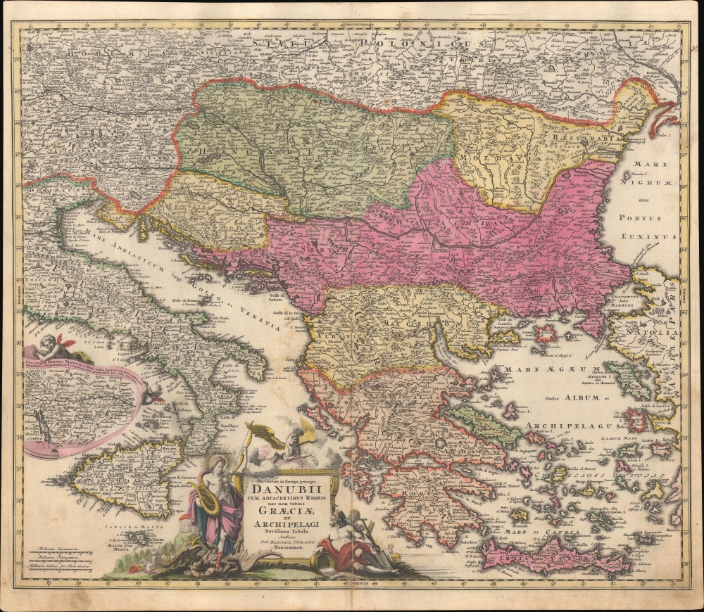 1710 Homann Map of Greece... - Geographicus Rare Antique Maps | Facebook