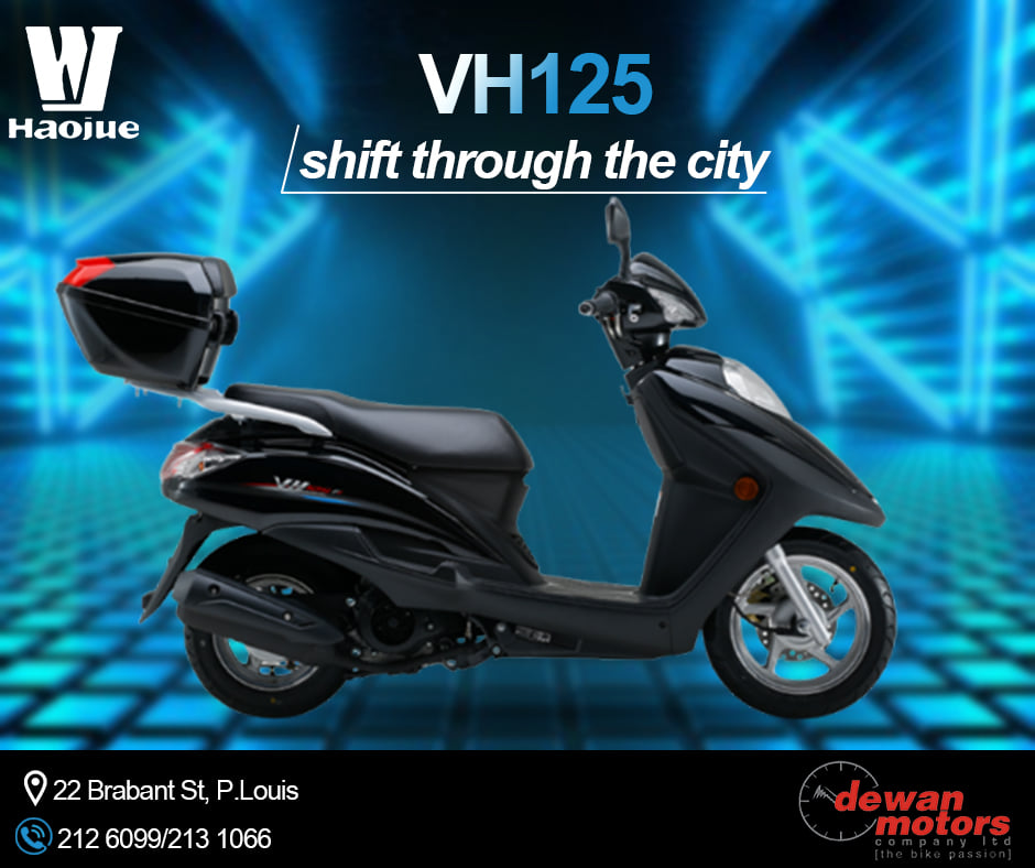 Haojue VH125, the ultimate travel partner 😊🛵 Total price on road