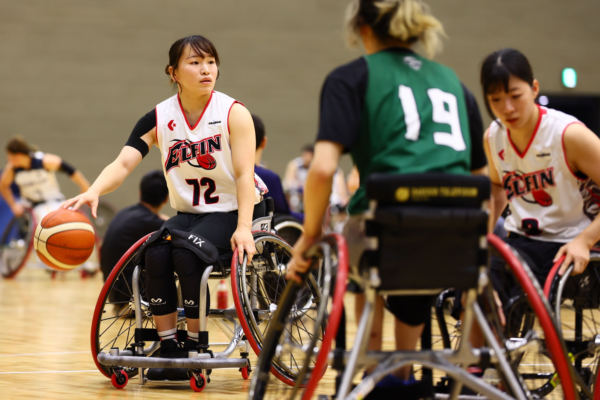 東京2020パラリンピックスポーツピクトグラム「車いすバスケットボール
