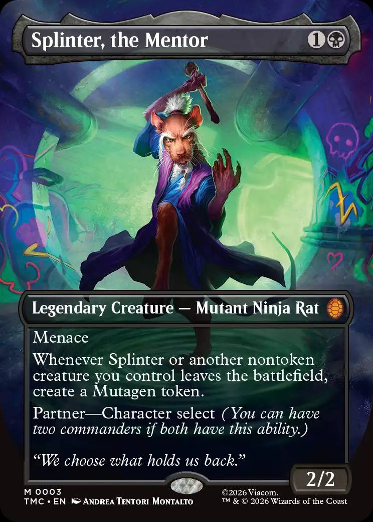 Players at Magic Spotlight: Teenage Mutant Ninja Turtles will get