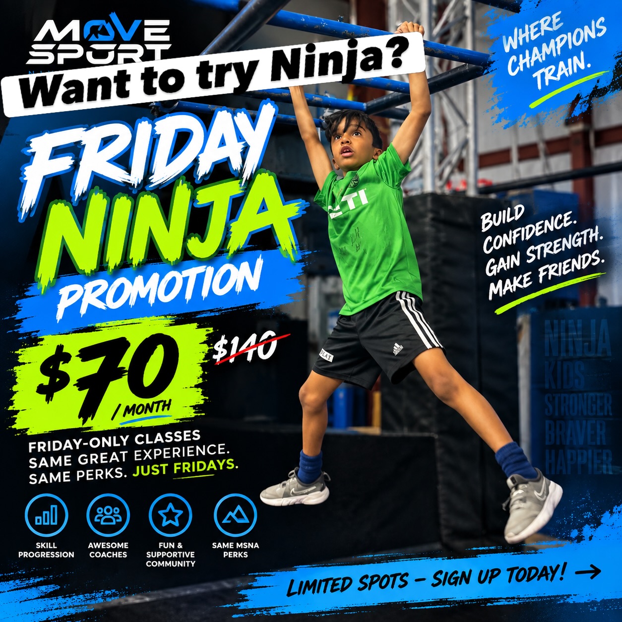 Move Sport Ninja | Pflugerville TX