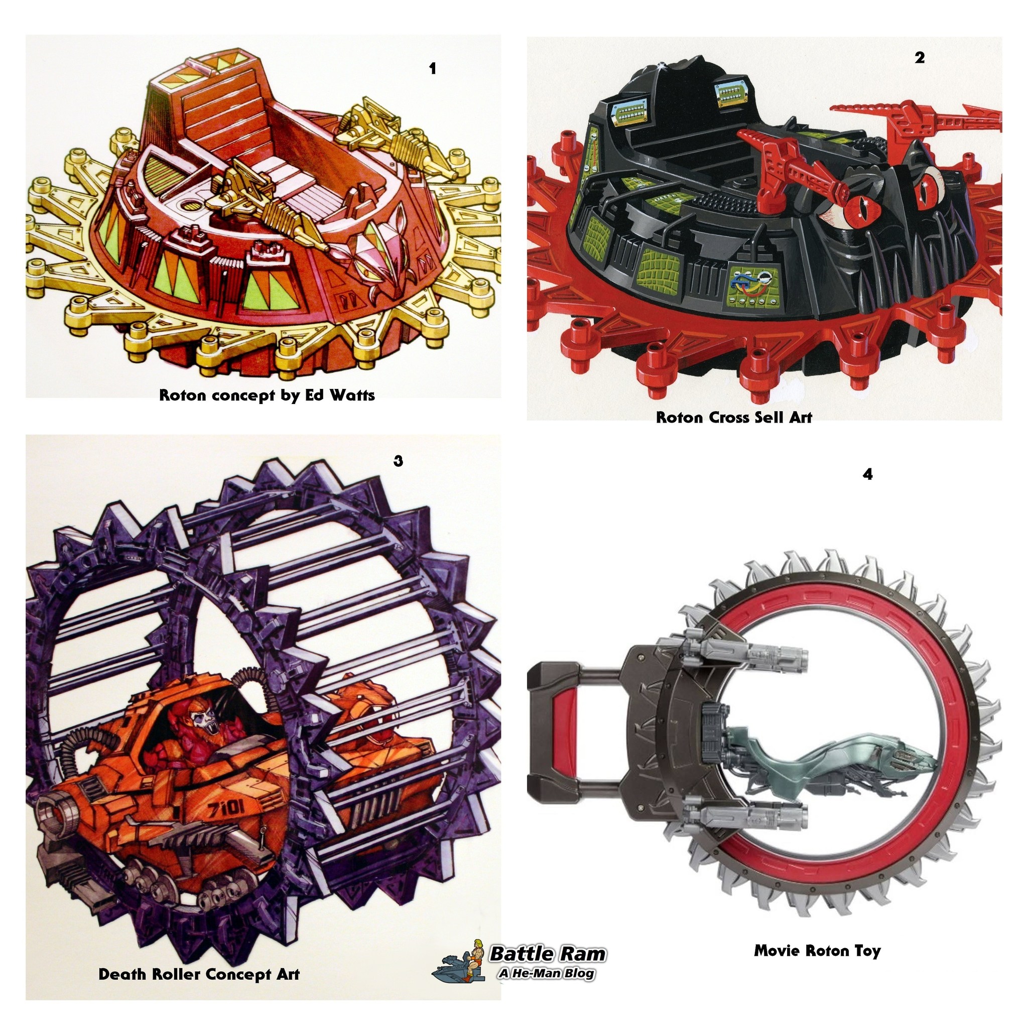 Battle - The Roton! With the reveal of the new MOTU Core Roton movie ...