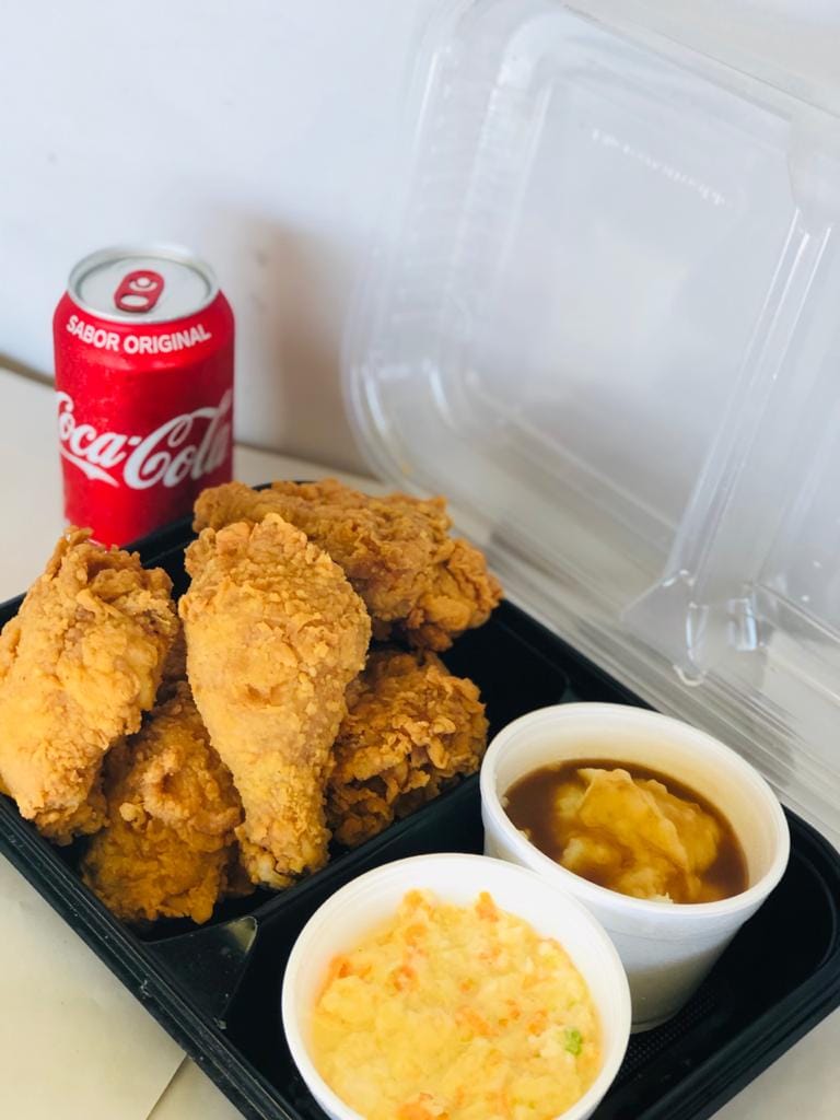 Rico Pollo Frito Y Pure De Papa... - La Carreta Del Mezquital | Facebook