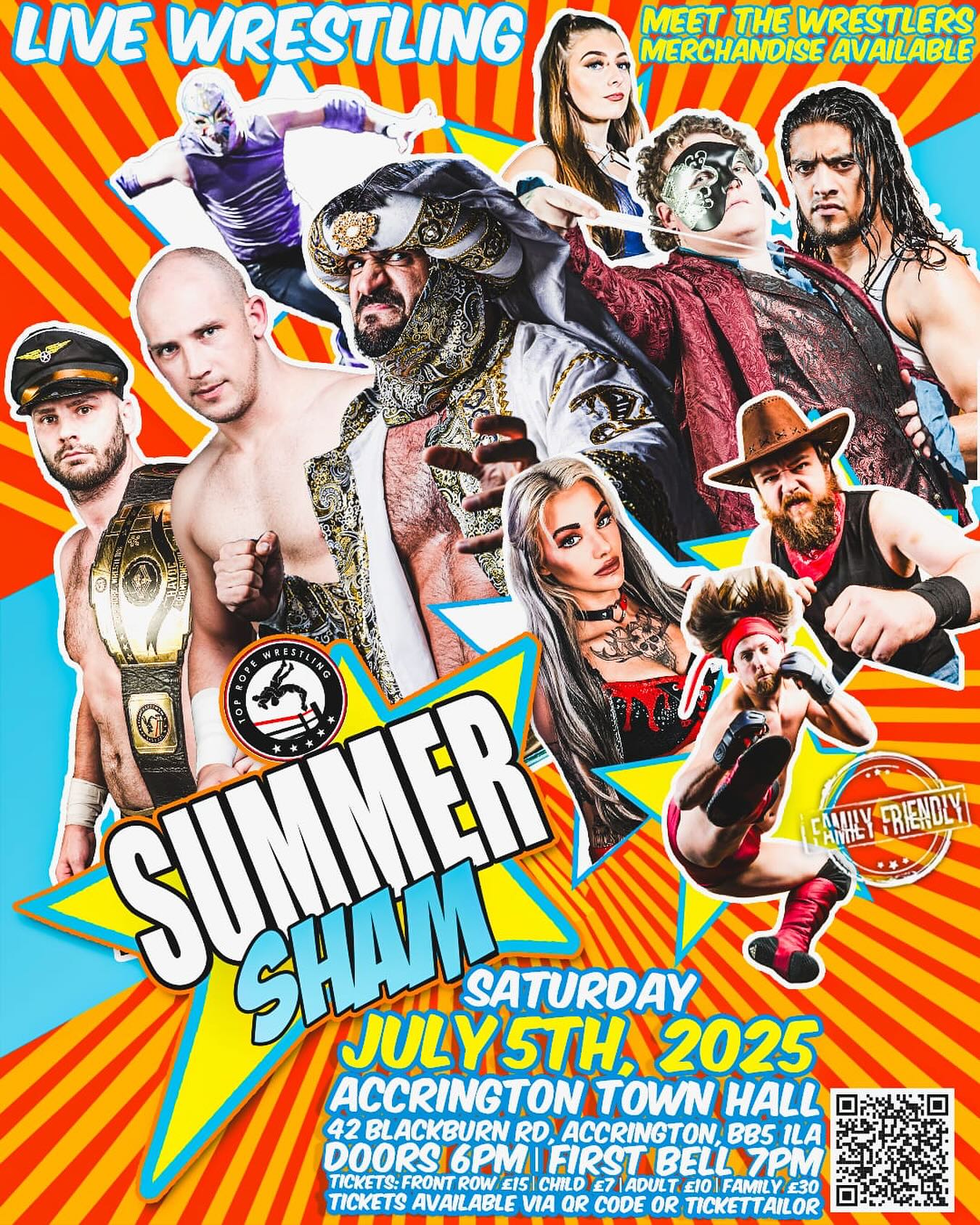 Top - 🔥 Top Rope Wrestling Presents: SUMMER SHAM 🔥 After a sold-out ...
