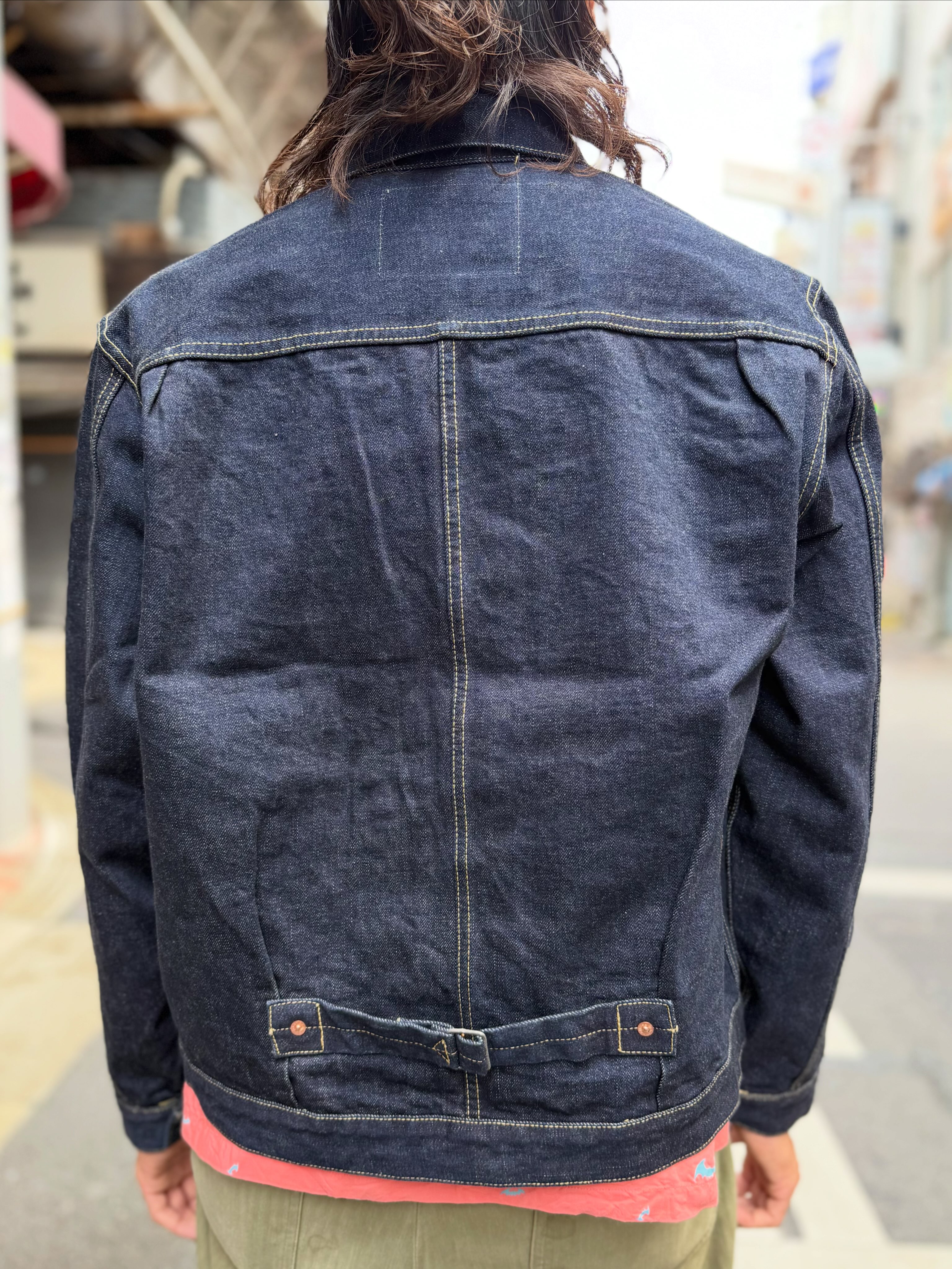 PURE BLUE JAPAN 14.5oz Waterfall Denim Type 2 Jacket lot 6225D