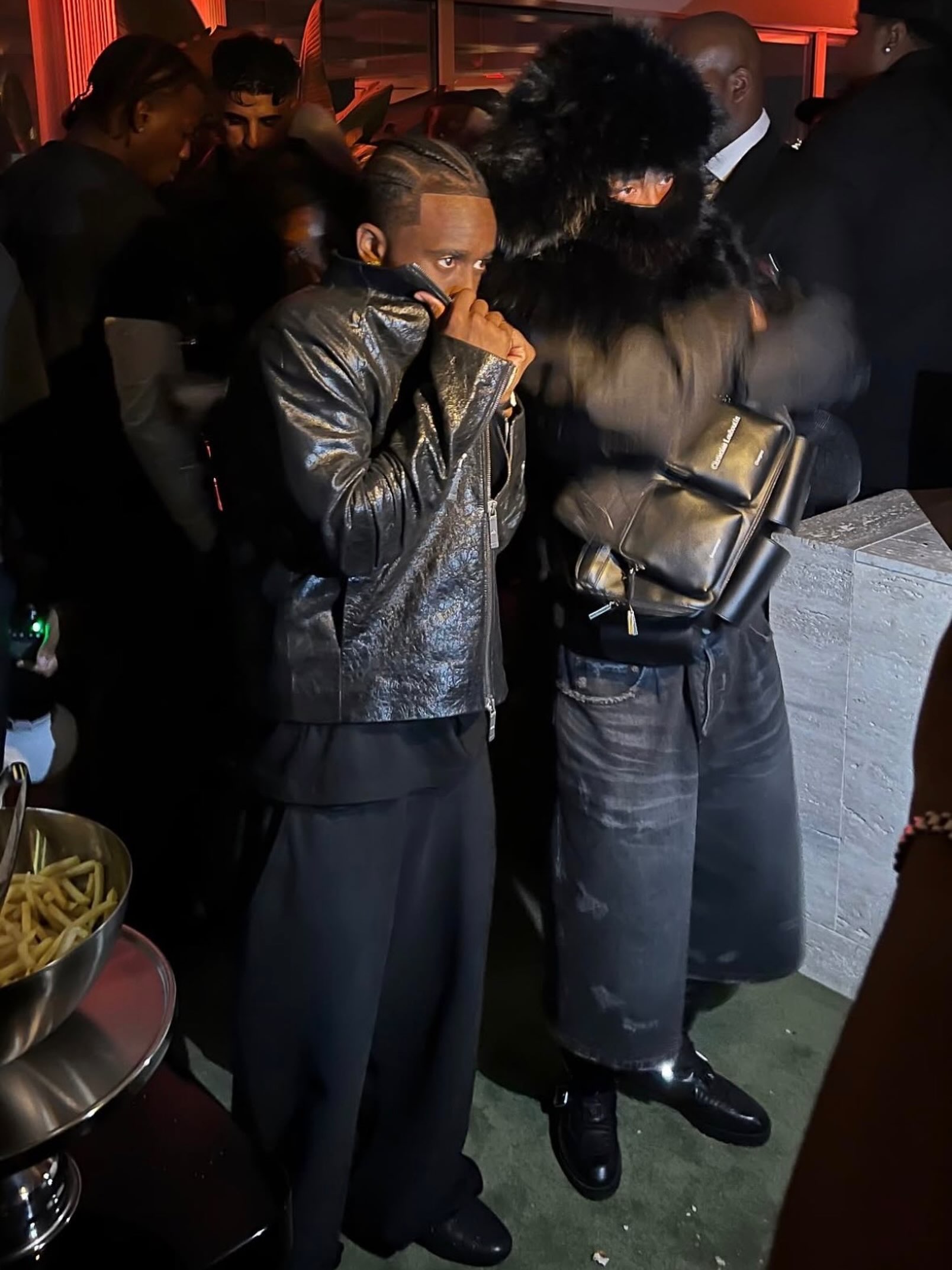 UpscaleHype - Kanye West wears a Polo Ralph Lauren RRL Denim