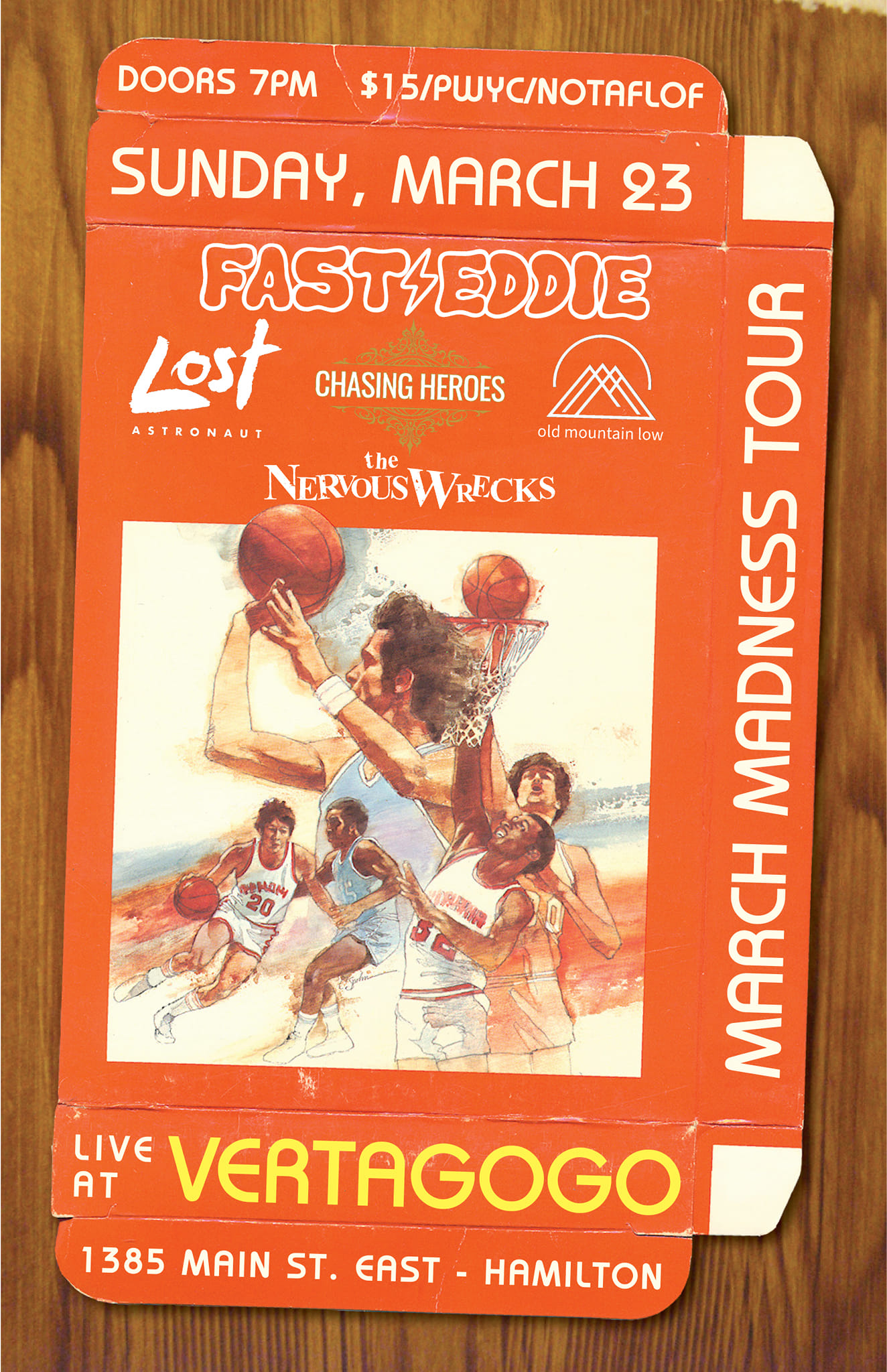 Chasing Heroes, Lost Astronaut, Fast Eddie, Nervous Wrecks & Old ...