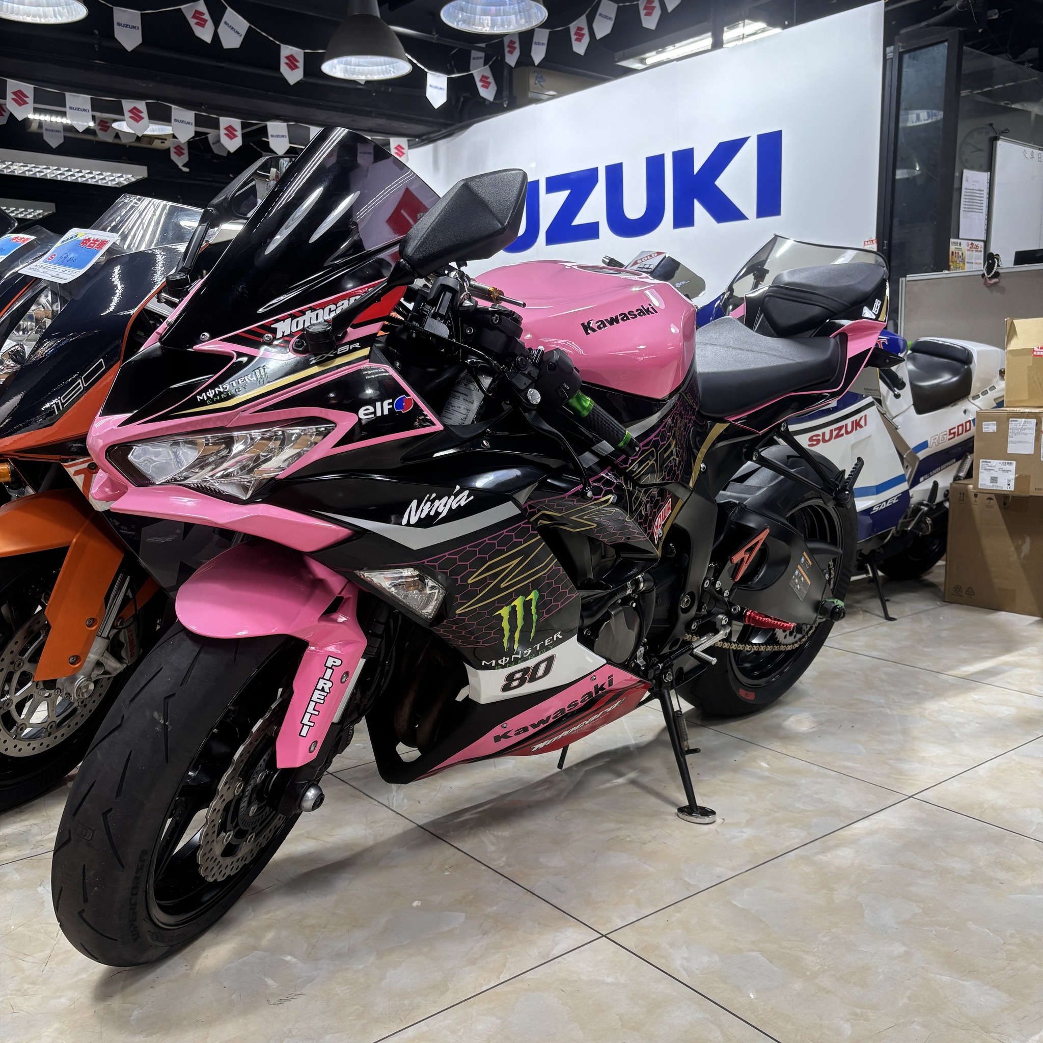 Kawasaki Ninja ZX-6R 2022年本地優質二手車全車機件正常，外觀極新淨