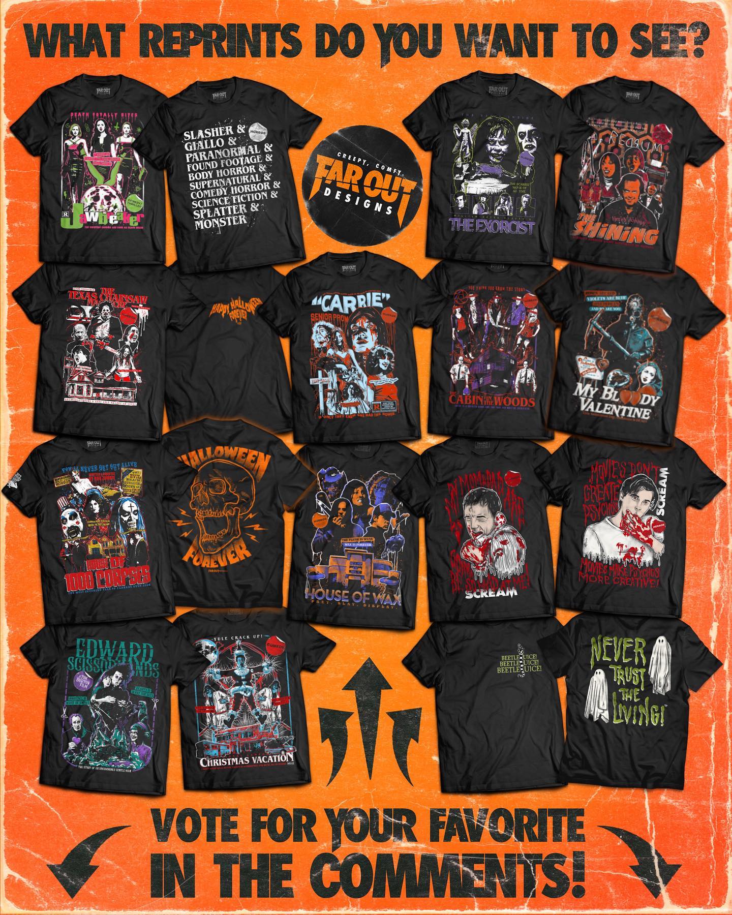 Exceptional quality! Nick J. raves about our 'Scary Scarecrow' tee