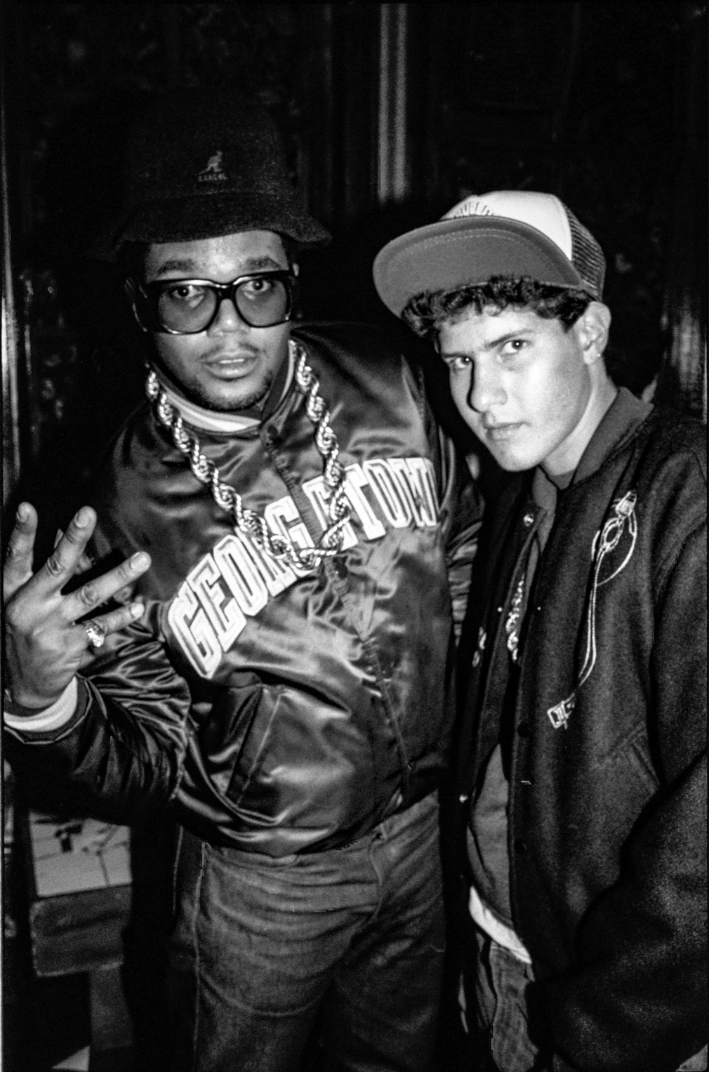 Run-DMC's Darryl McDaniels and Mike D of the Beastie Boys at The