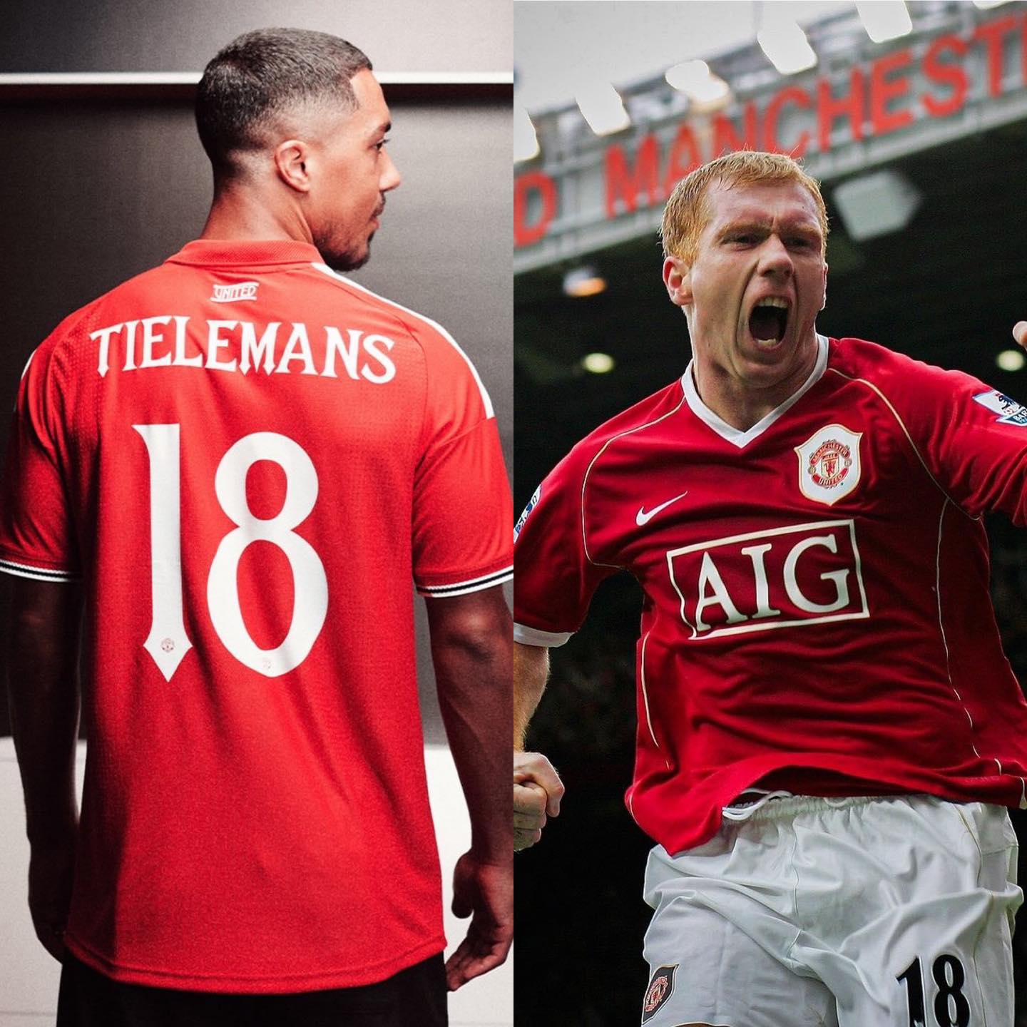 Youri Tielemans will wear the Number 18 shirt for Manchester