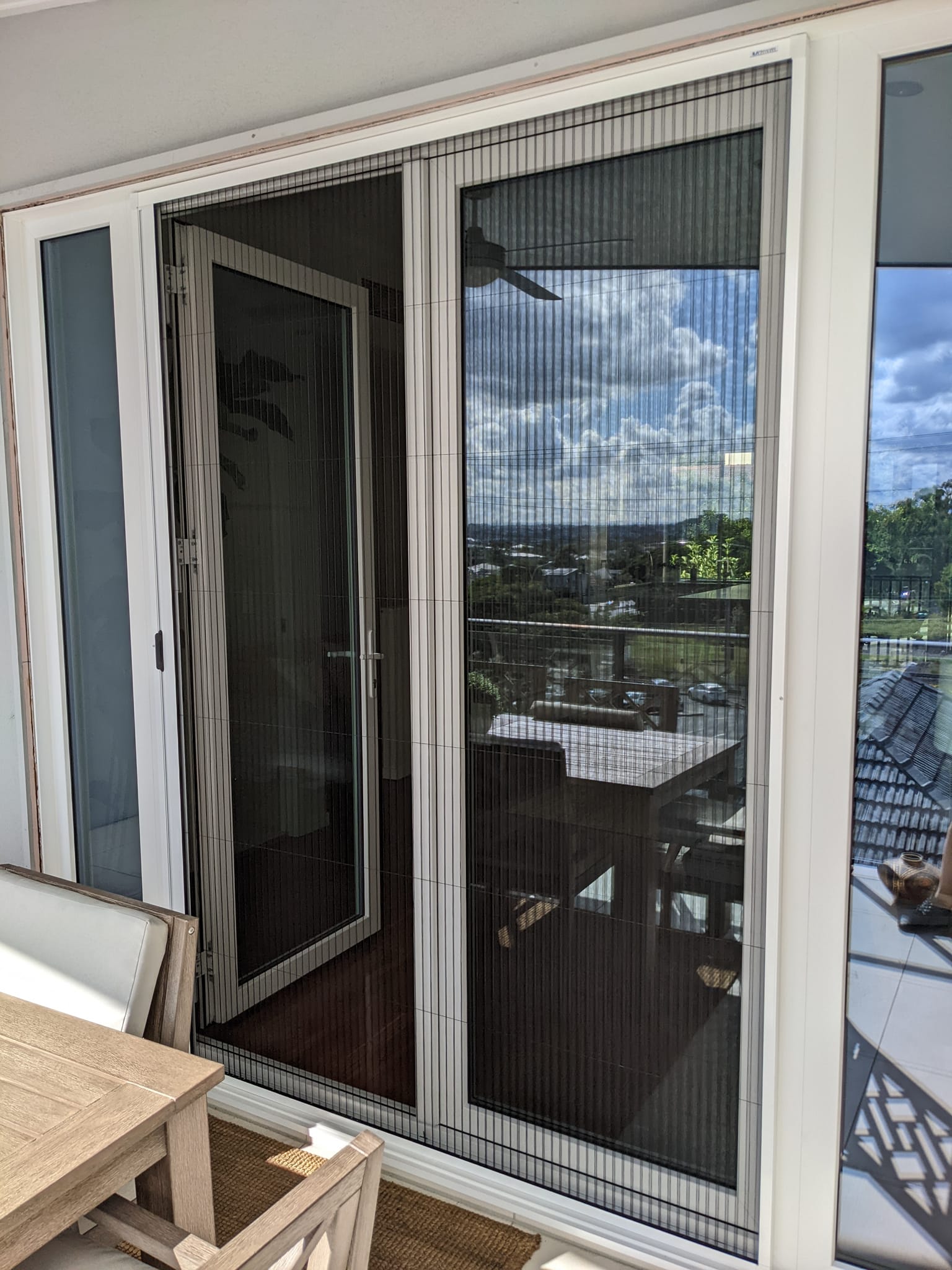 Our screen fits... - Aplus Screens retractable Gold Coast