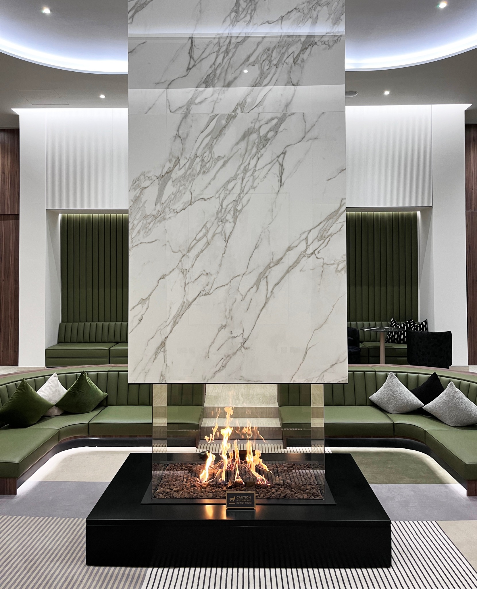 Our freestanding fireplace here is at... - Modus Fireplaces