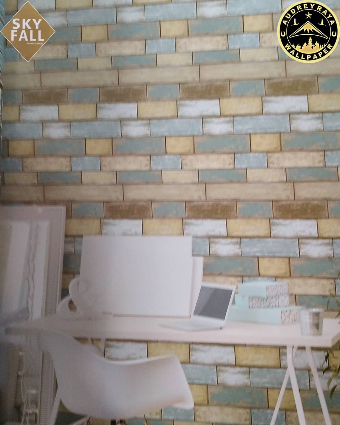 Wallpaper dinding vnyl... - Toko audrey raya wallpaper
