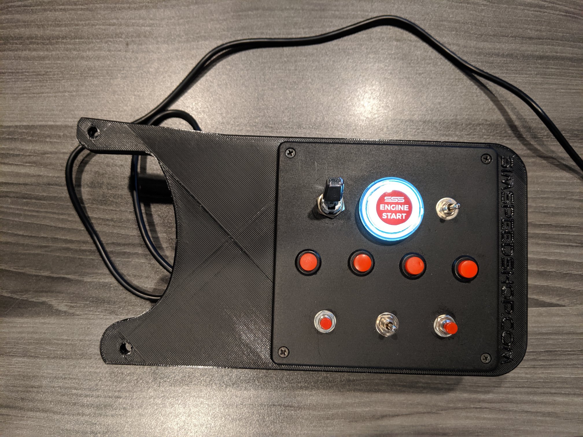 Sim Speed Shop - SimSpeedShop 12 function button box....