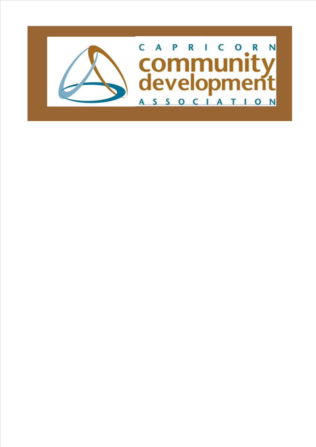 Capricorn Community Development Association - CCDA | Rockhampton QLD