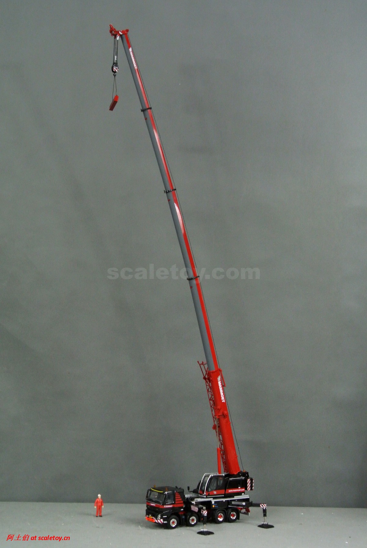 scaletoy.cn : model review [WSI] 1/50 LIEBHERR LTF1060-4.1 VOLVO
