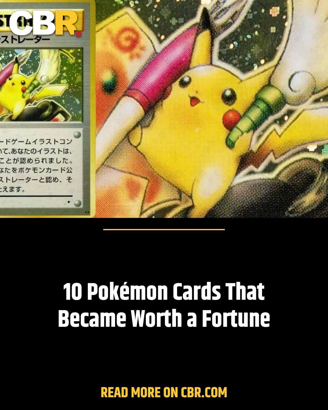 It's astounding to see Pokémon cards that have sold for hundreds