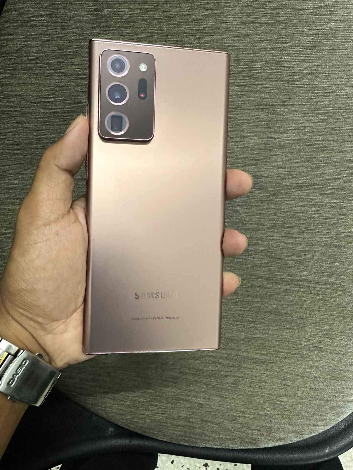 Rose Gold Samsung Note 20 Ultra Watch SAMSUNG NOTE 20 ULTRA 5G 12 