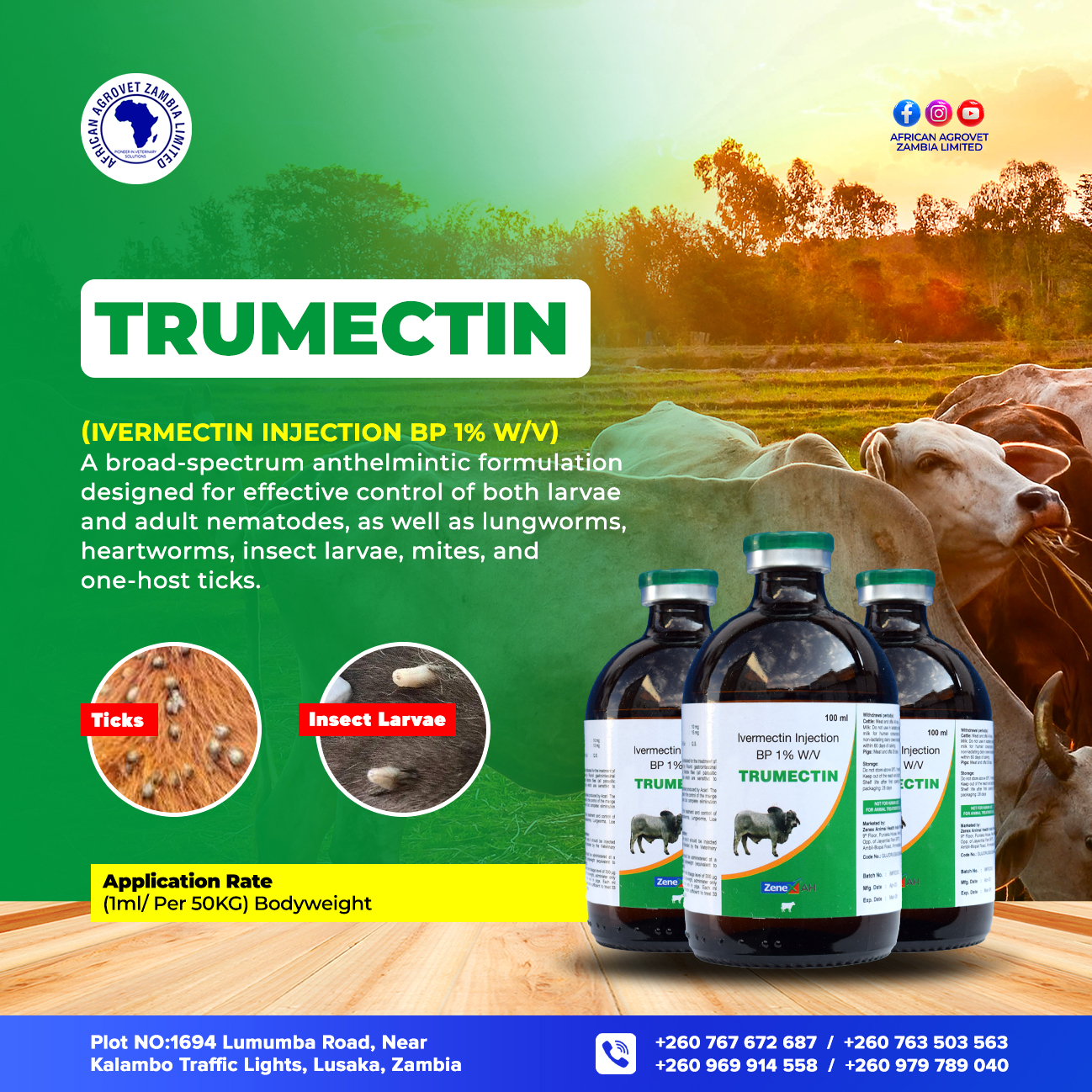 Protect your animals with... - African Agrovet Z ltd | Facebook