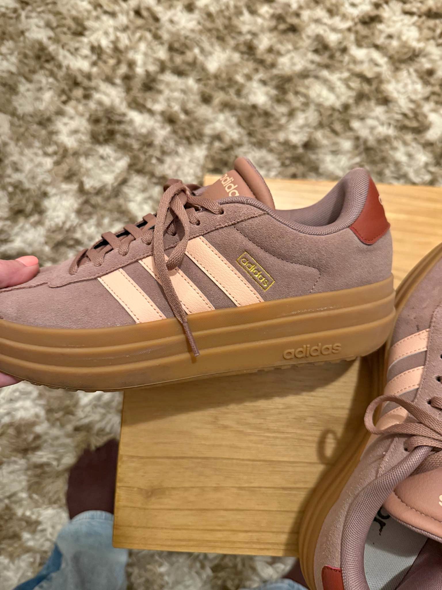 Adidas Mauve Platform Sneakers - Fashion Sneakers - Rochester ...