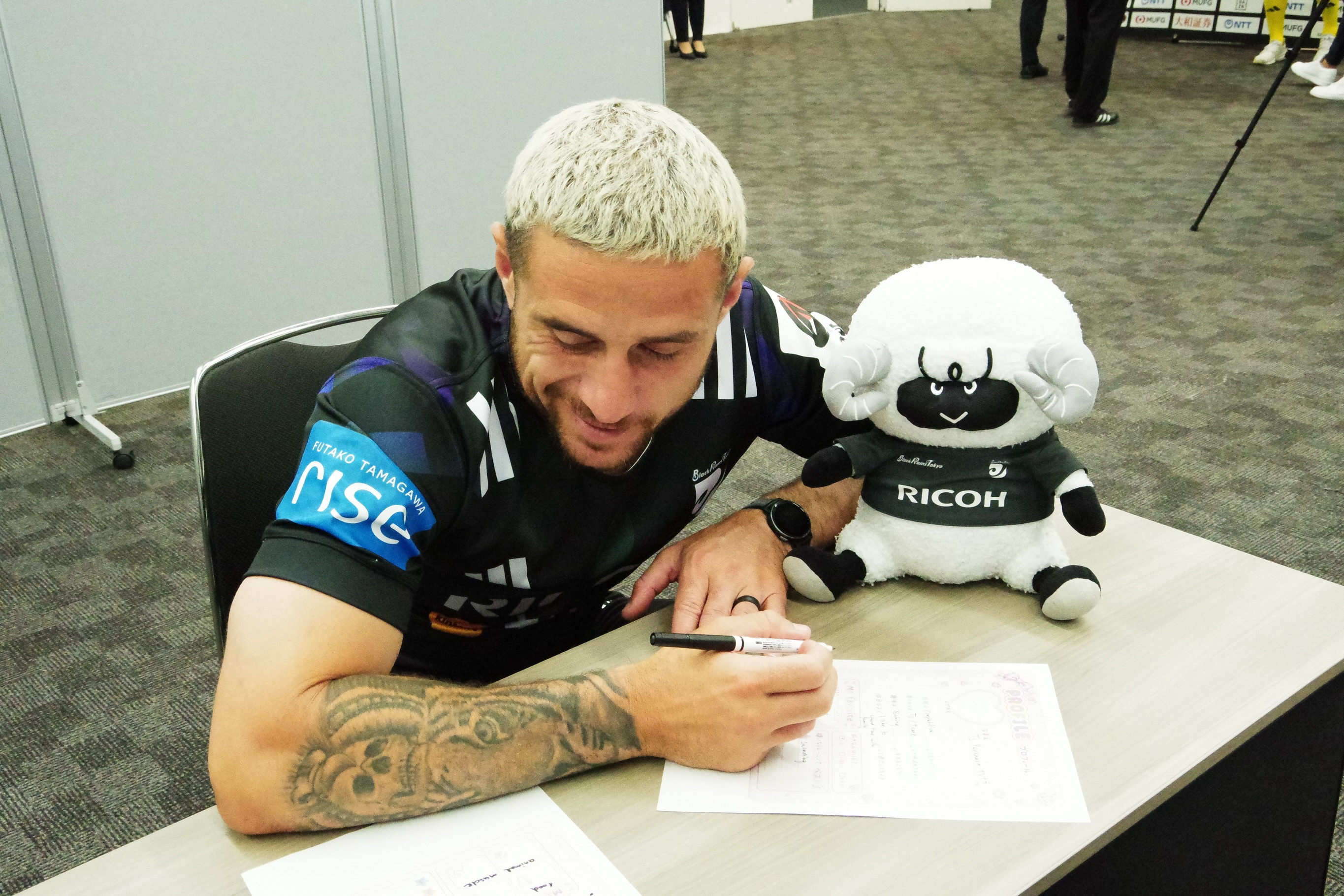 RICOH BlackRams Tokyo added a new - RICOH BlackRams Tokyo