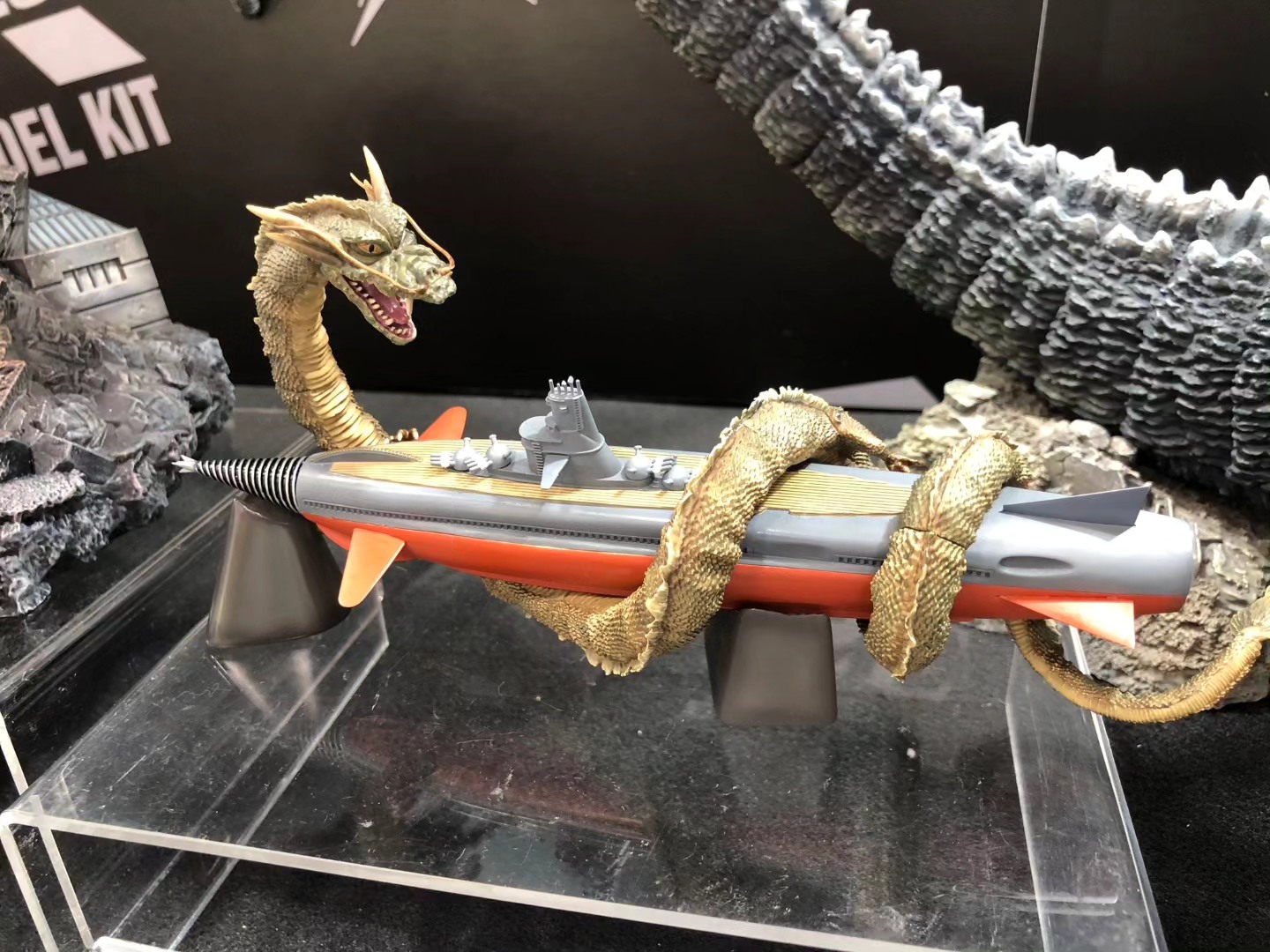 X-Plus Toho Maniacs Atragon and Manda coming soon #Xplus #Atragon