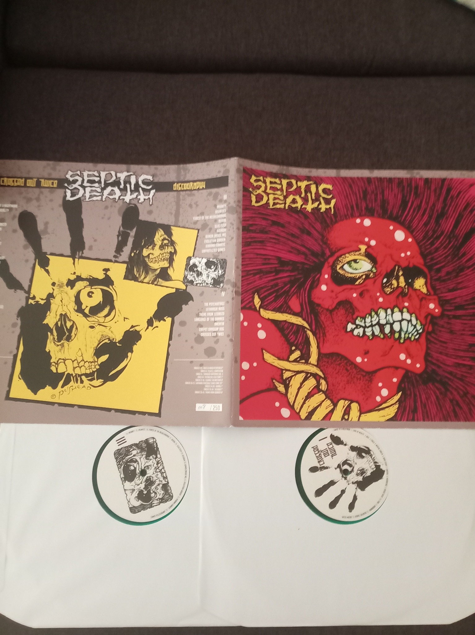 Septic Death -now that I have your attention LP, CD and Cassette