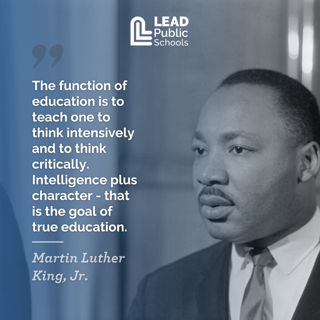 LEAD - Today, we honor the life and legacy of Dr. Martin Luther King Jr ...