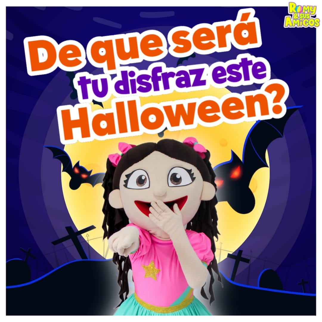 De que será tu disfraz este Halloween... - Romy y sus Amigos