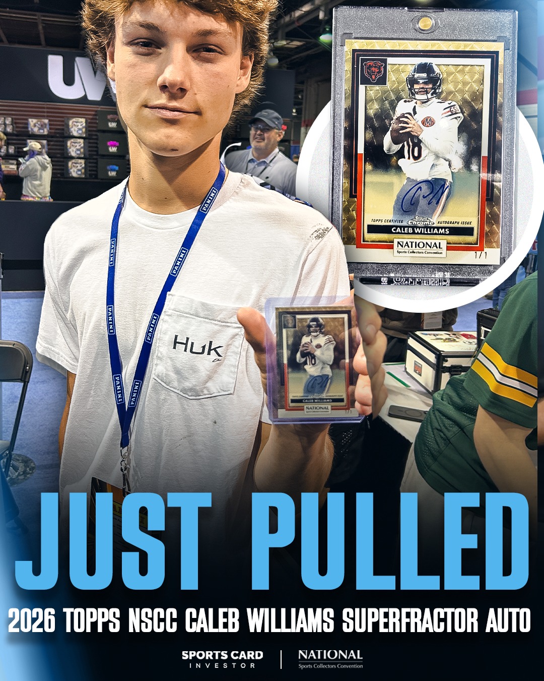 ASTRO　ウヌ　握手券 Another monster pull at The National 🤯 Nick hit the 2026 Topps