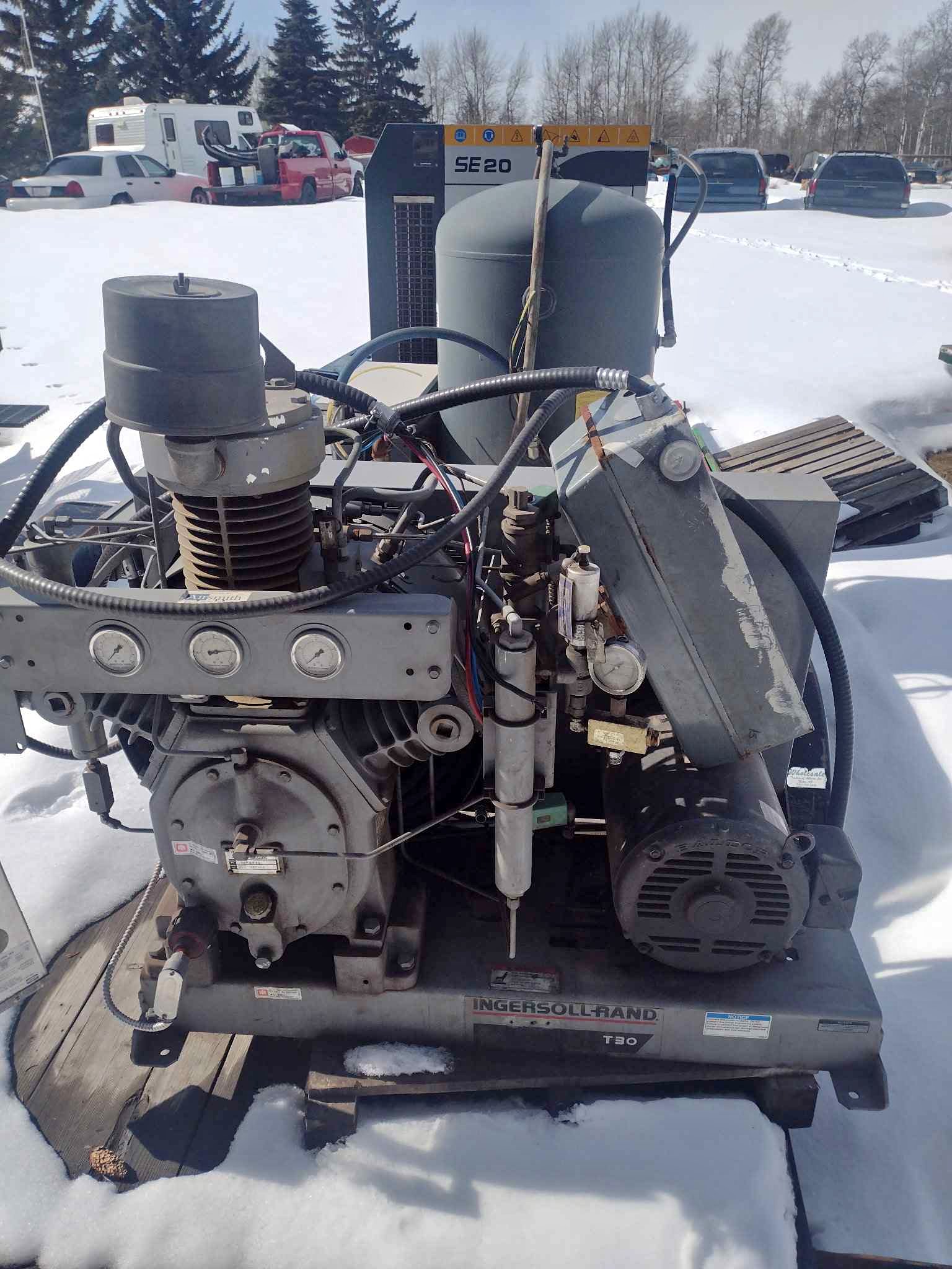 Ingersoll Rand Industrial Compressor - Air Compressors - Edmonton ...