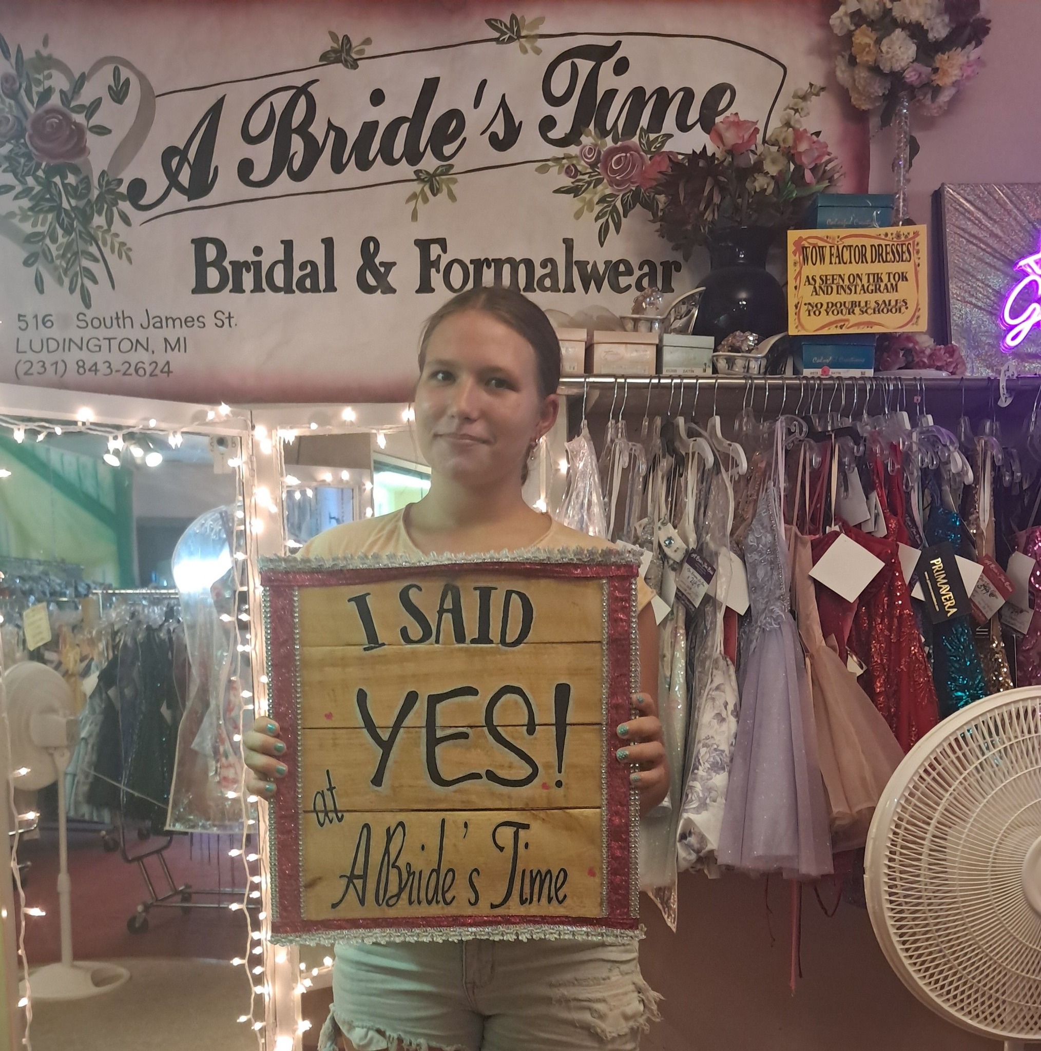 homecoming dress shops near me within 20 mi A Bride's Time Bridal & Formalwear in Ludington offers dresses OOO2025